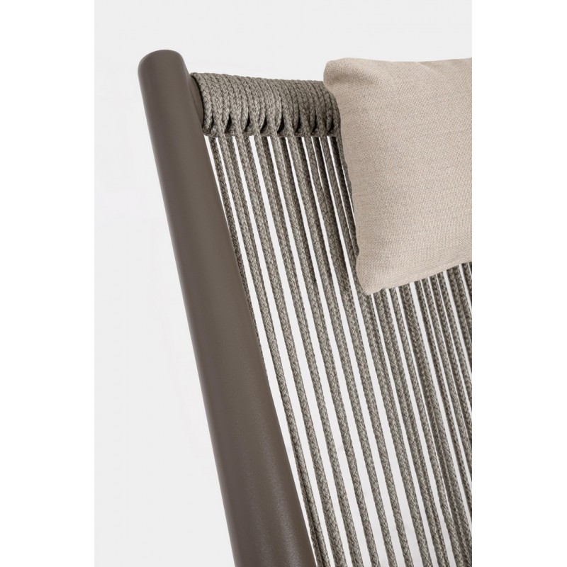 Bizzotto Fotel Ogrodowy Aloha Brązowy