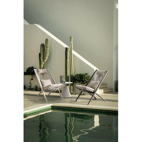 Bizzotto Fotel Ogrodowy Aloha Brązowy