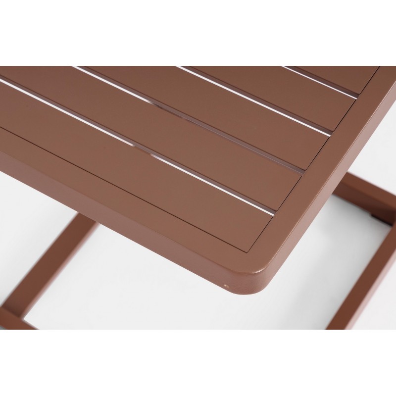 Bizzotto Stolik Ogrodowy Konnor Brązowy