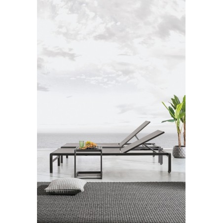 Bizzotto Stolik Ogrodowy Konnor Szary