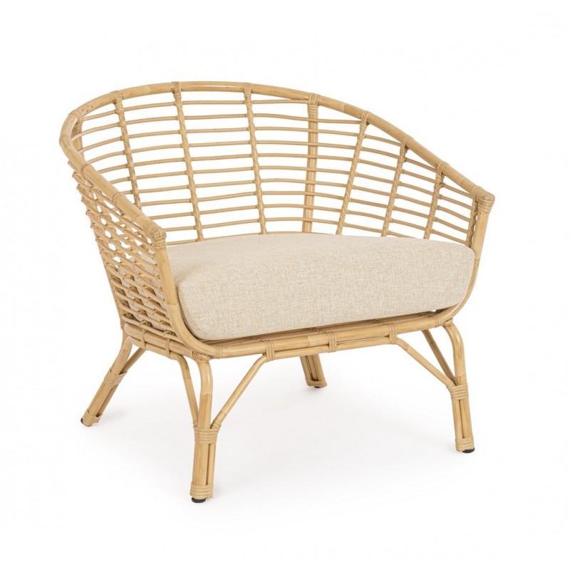 Bizzotto Fotel Ogrodowy Mabel Naturalny