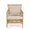 Bizzotto Fotel Ogrodowy Adelma Naturalny
