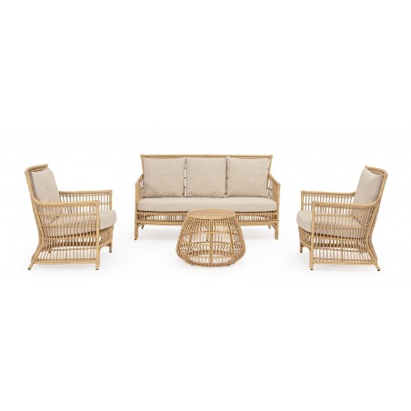 Bizzotto Fotel Ogrodowy Adelma Naturalny