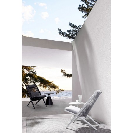 Bizzotto Fotel Ogrodowy Aloha Biały /     Szary