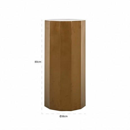 Richmond Kolumna / Stolik Kilpin          Szczotkowane Złoto