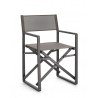 Bizzotto Krzesło Ogrodowe / Reżyserskie   Konnor Szare