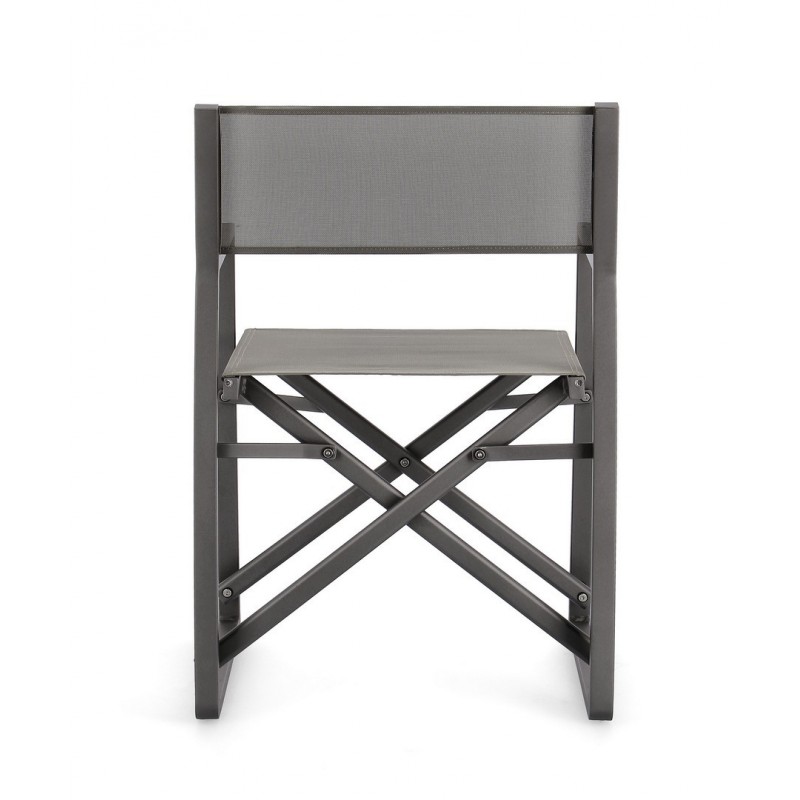 Bizzotto Krzesło Ogrodowe / Reżyserskie   Konnor Szare