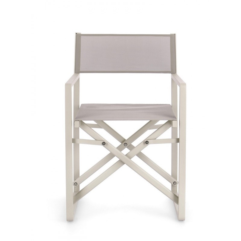 Bizzotto Krzesło Ogrodowe / Reżyserskie   Konnor Beżowe