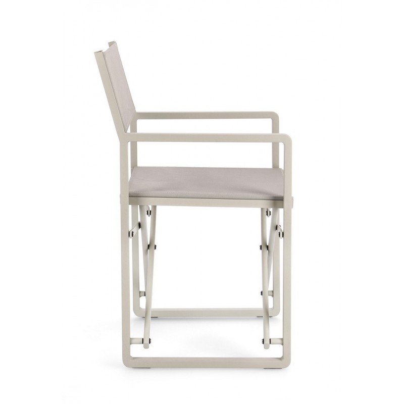 Bizzotto Krzesło Ogrodowe / Reżyserskie   Konnor Beżowe