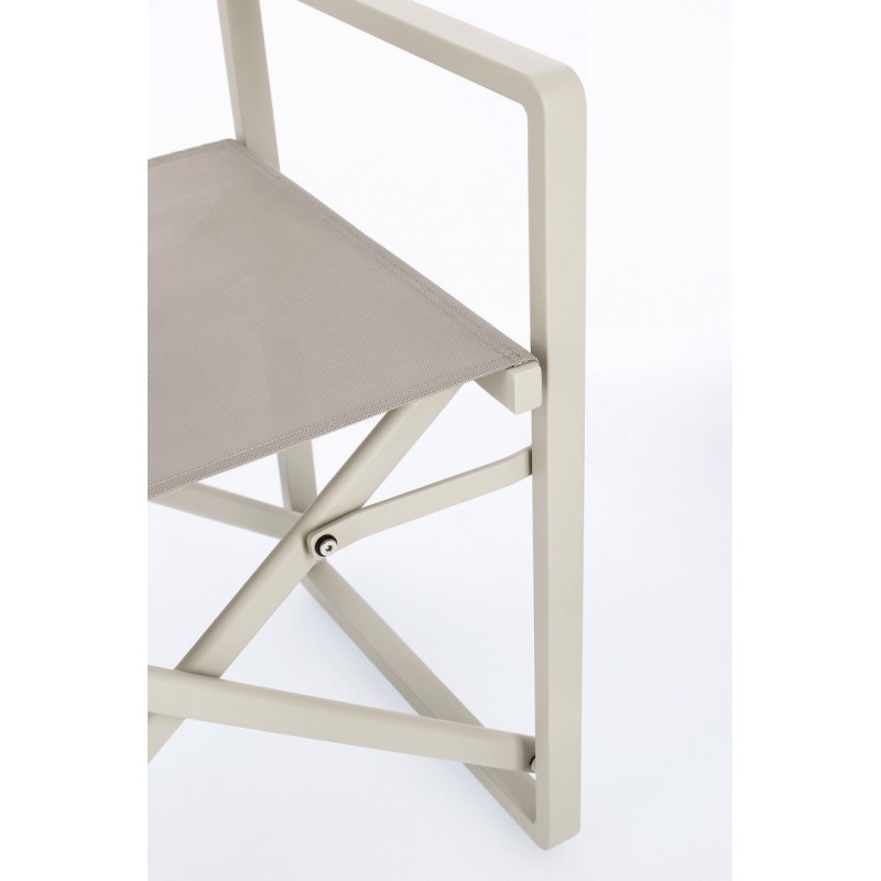 Bizzotto Krzesło Ogrodowe / Reżyserskie   Konnor Beżowe