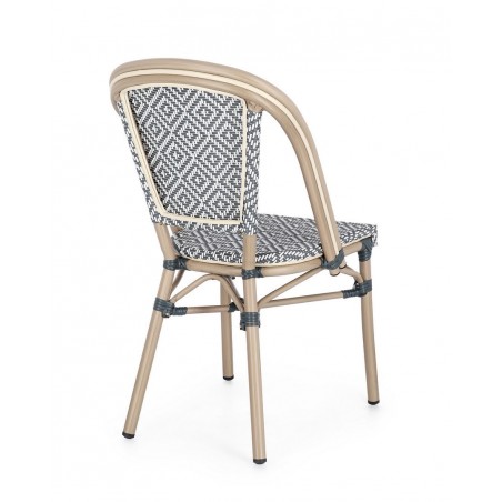 Bizzotto Krzesło Ogrodowe Silveira        Czarne