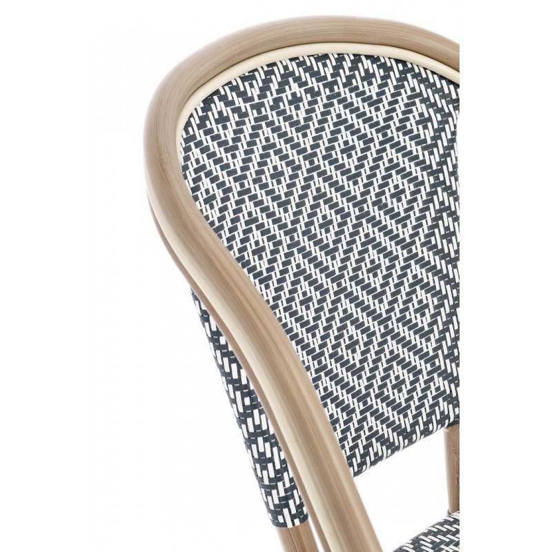 Bizzotto Krzesło Ogrodowe Silveira        Czarne