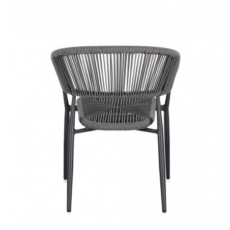 Bizzotto Krzesło Ogrodowe Algaida Szare
