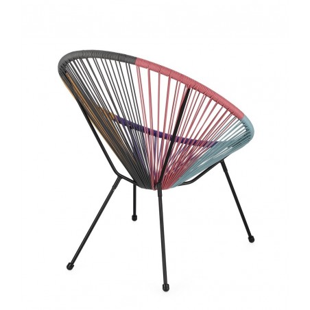 Bizzotto Krzesło Ogrodowe Parker          Wielokolorowe