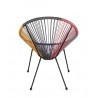 Bizzotto Krzesło Ogrodowe Parker          Wielokolorowe