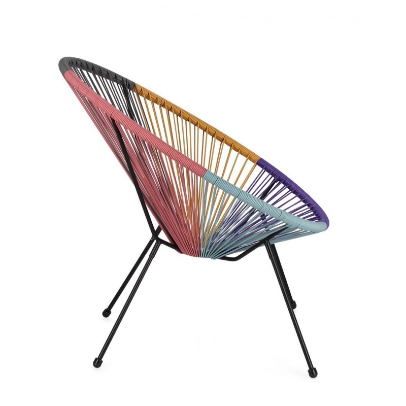 Bizzotto Krzesło Ogrodowe Parker          Wielokolorowe