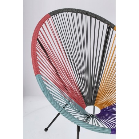 Bizzotto Krzesło Ogrodowe Parker          Wielokolorowe