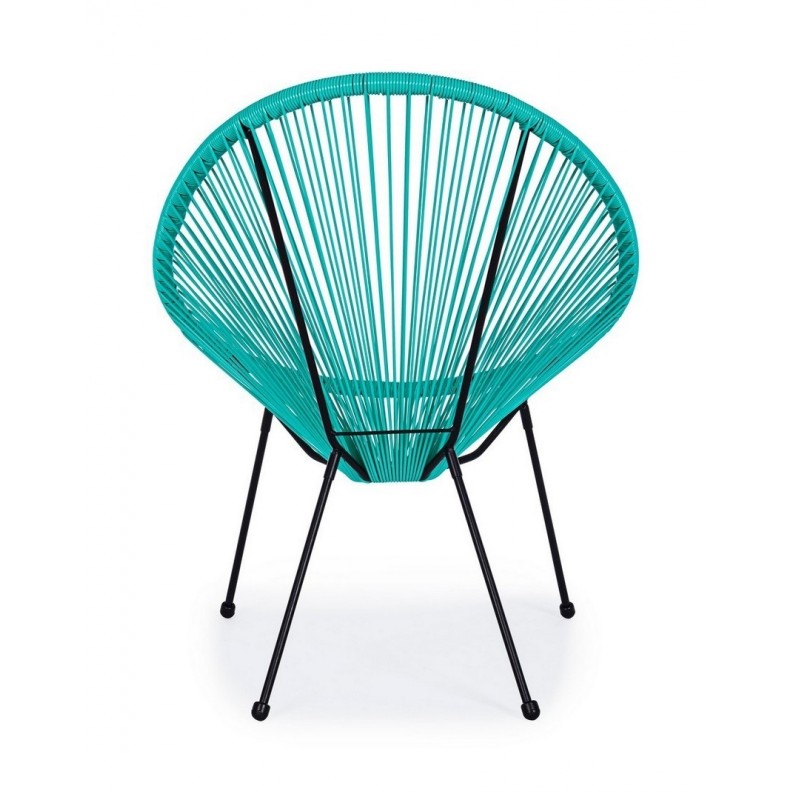 Bizzotto Krzesło Ogrodowe Parker          Turkusowe