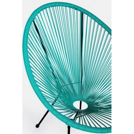 Bizzotto Krzesło Ogrodowe Parker          Turkusowe