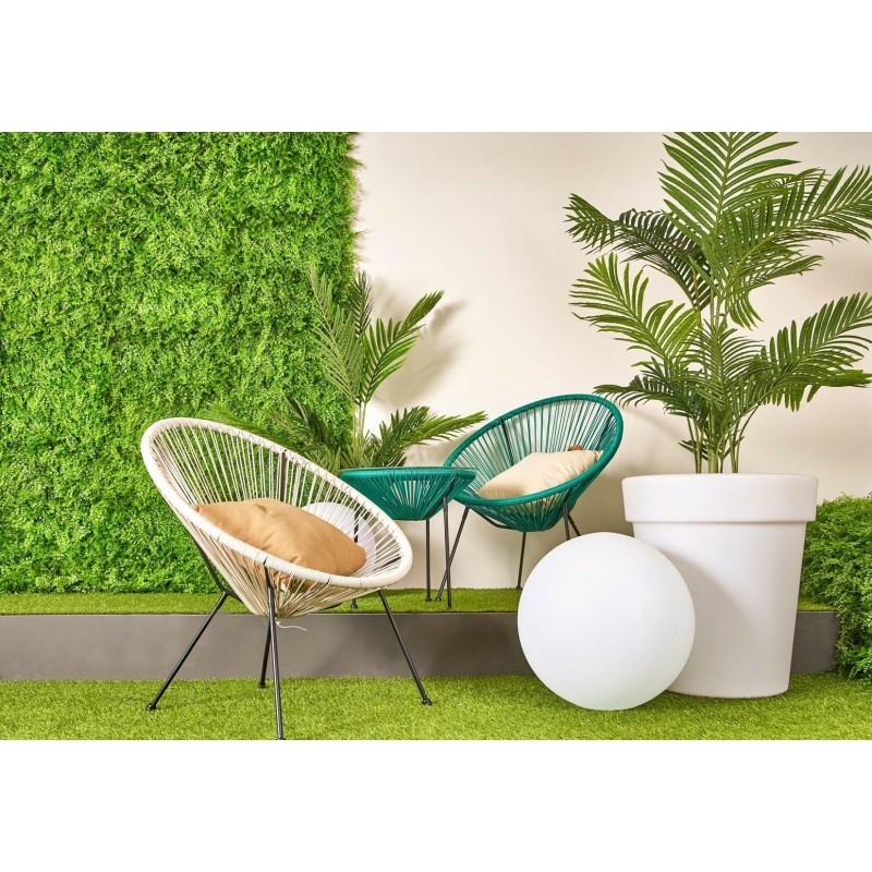 Bizzotto Krzesło Ogrodowe Parker          Turkusowe