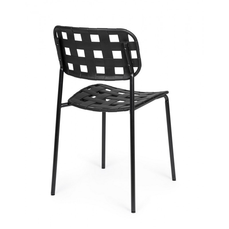 Bizzotto Krzesło Ogrodowe Clover Czarne