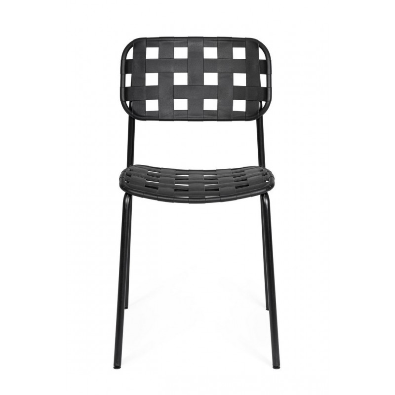Bizzotto Krzesło Ogrodowe Clover Czarne