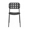 Bizzotto Krzesło Ogrodowe Clover Czarne