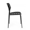 Bizzotto Krzesło Ogrodowe Clover Czarne