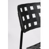 Bizzotto Krzesło Ogrodowe Clover Czarne