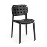Bizzotto Krzesło Ogrodowe Clover Czarne