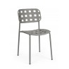 Bizzotto Krzesło Ogrodowe Clover Szare