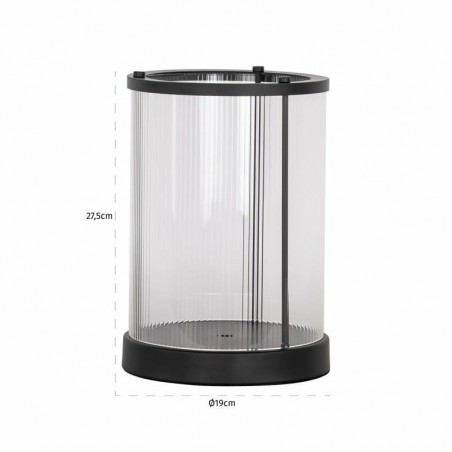 Richmond Świecznik Dayene S Czarny