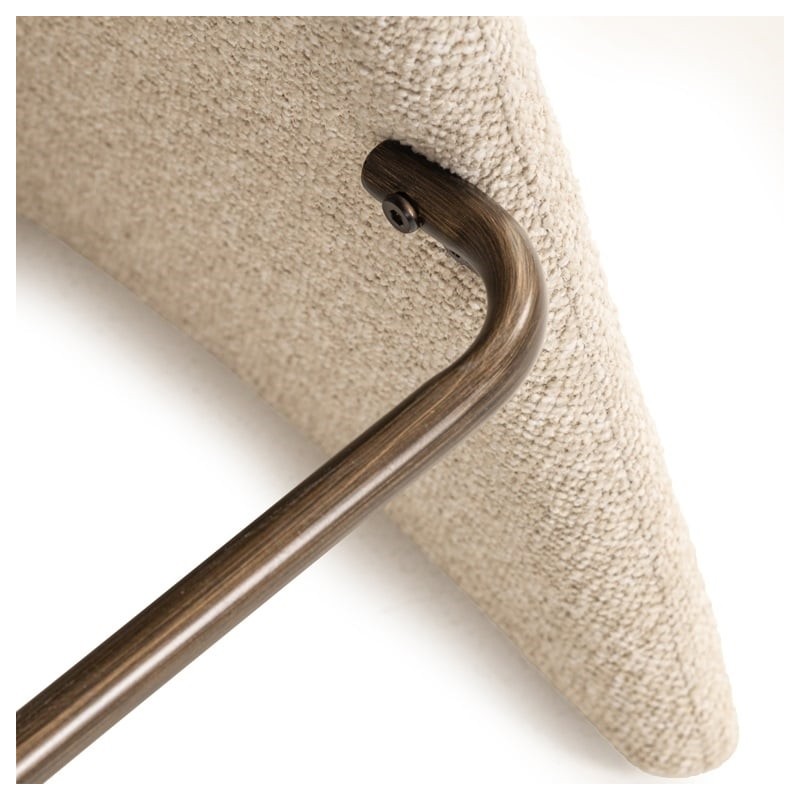 Richmond Krzesło Barowe Gatsbi            Jasnobeżowe