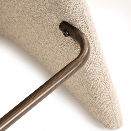 Richmond Krzesło Barowe Gatsbi            Jasnobeżowe