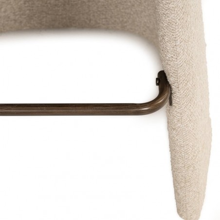 Richmond Krzesło Barowe Gatsbi            Jasnobeżowe