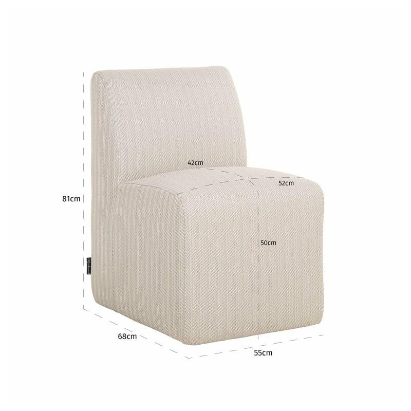 Richmond Fotel Ogrodowy Riva Jasny Beż