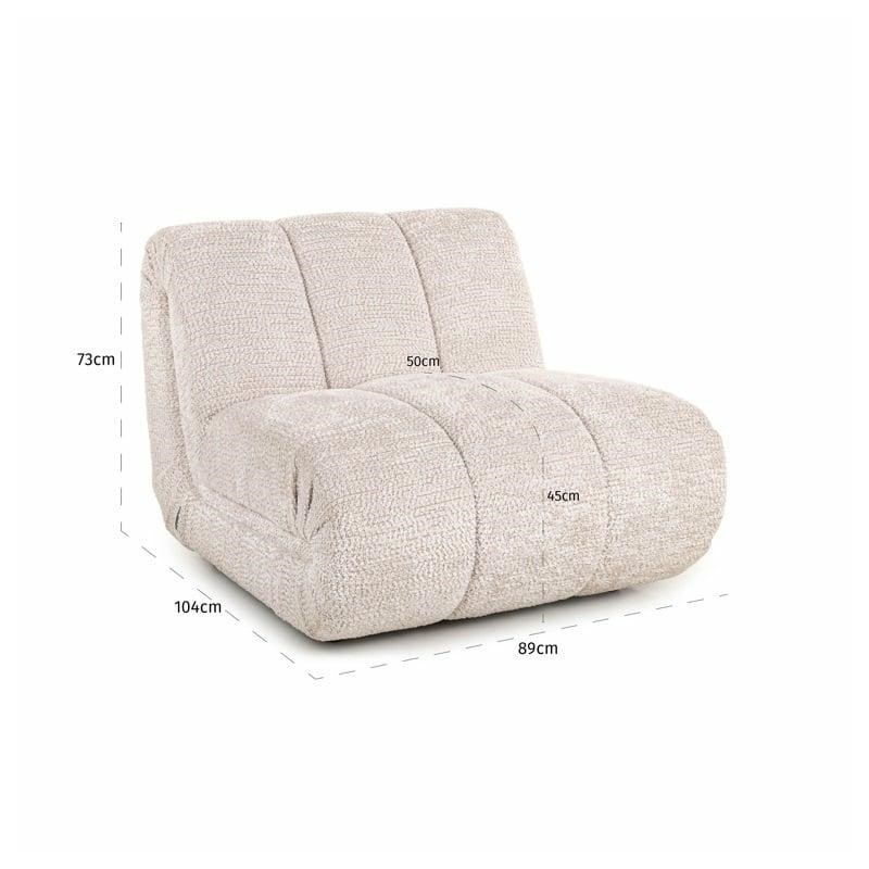 Richmond Fotel Kyli Biały