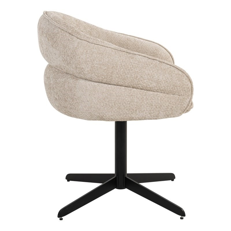 Richmond Krzesło Obrotowe Angelina Jasny  Beż