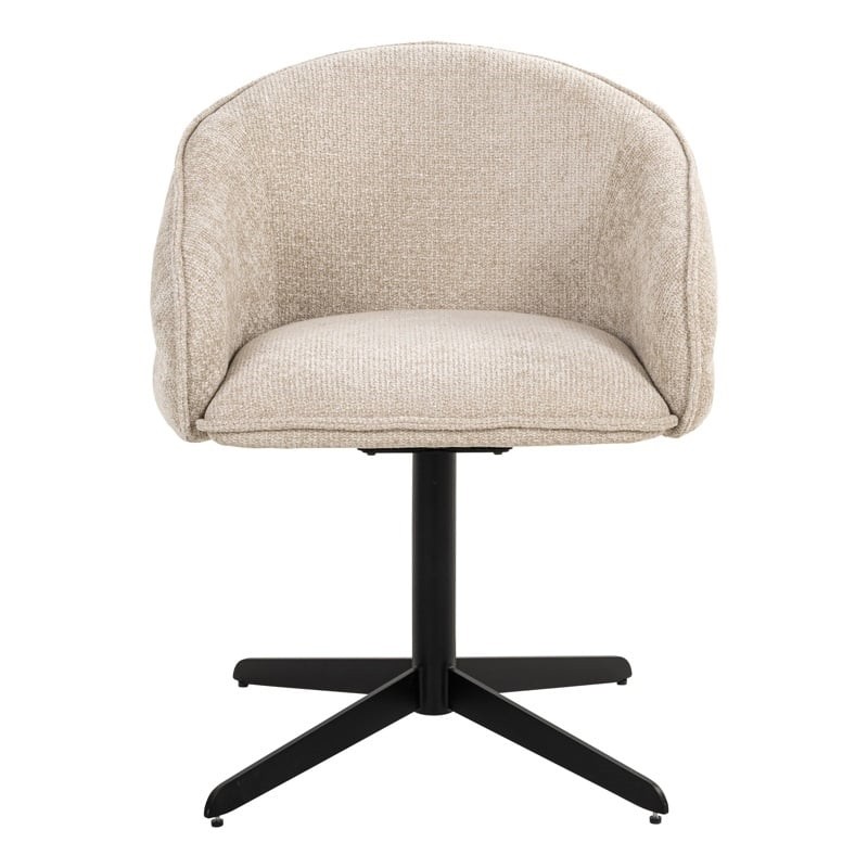 Richmond Krzesło Obrotowe Angelina Jasny  Beż