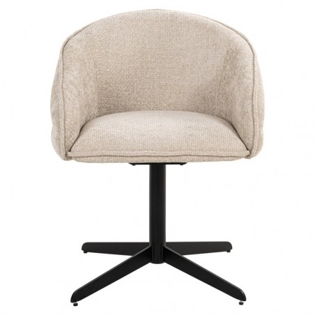 Richmond Krzesło Obrotowe Angelina Jasny  Beż