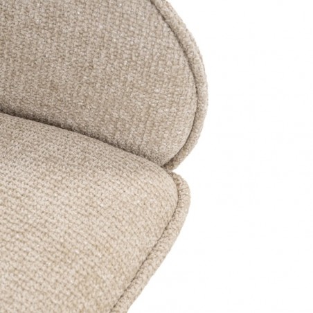 Richmond Krzesło Obrotowe Angelina Jasny  Beż