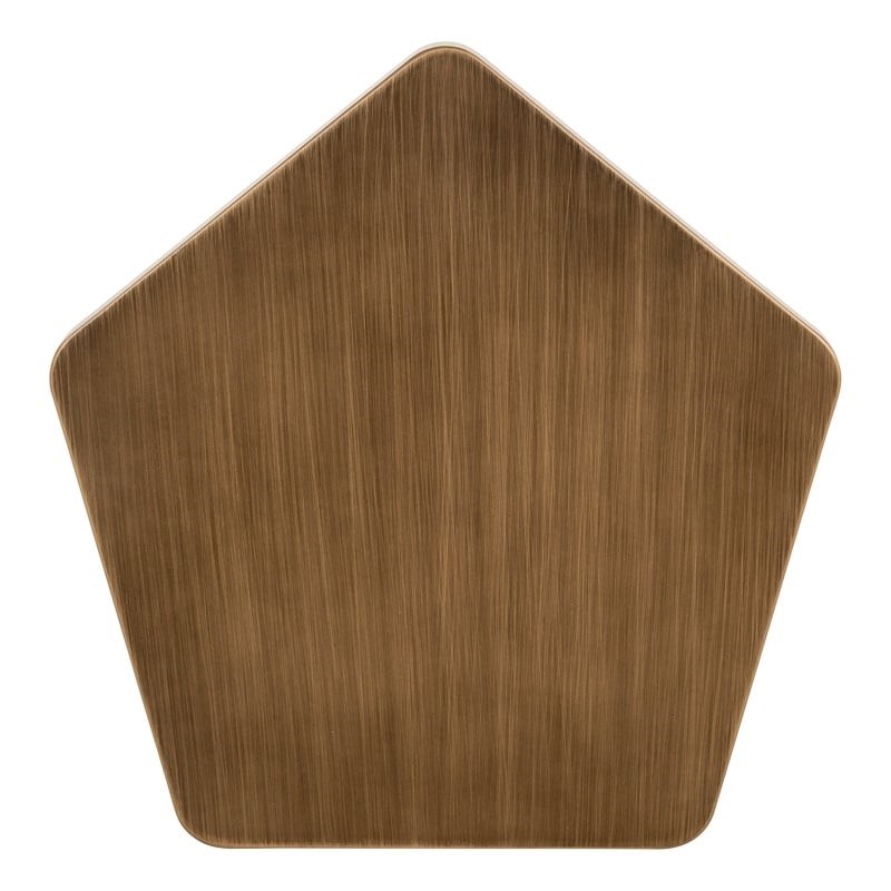 Richmond Stolik Hexa Szczotkowane Złoto