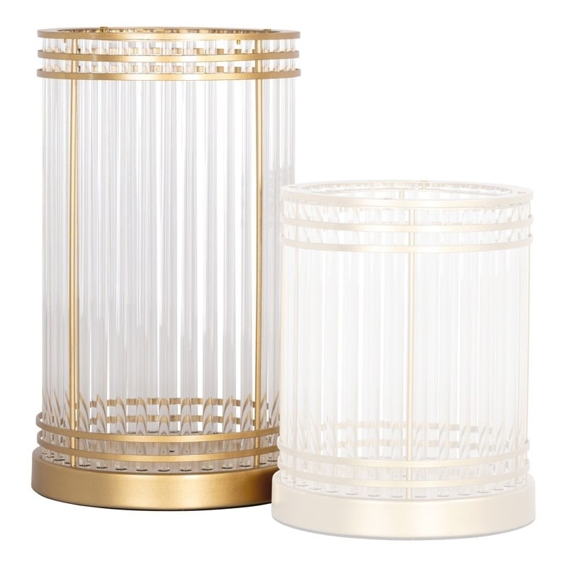 Richmond Świecznik Dyara L Złoty