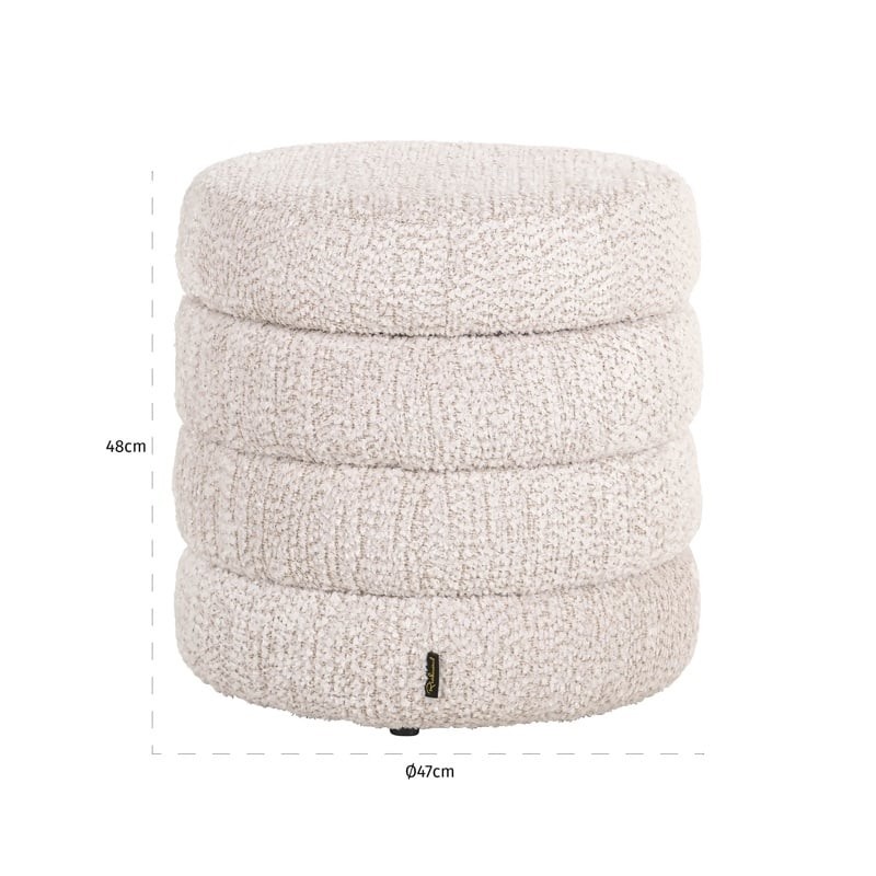 Richmond Pufa Adele Jasnobeżowa