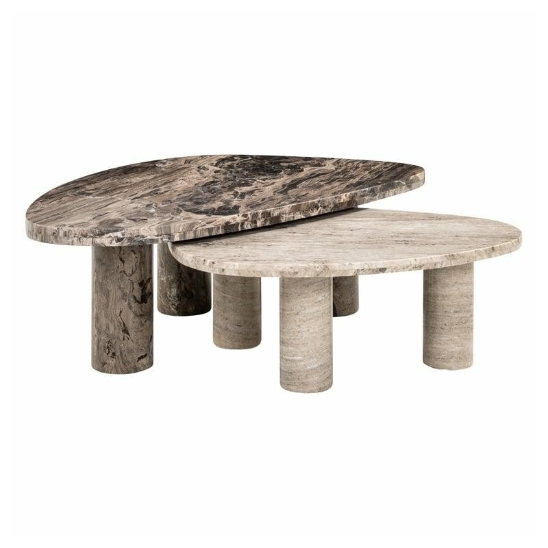 RICHMOND zestaw stolików kawowych         NAZARIO