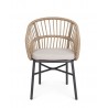Bizzotto Krzesło Ogrodowe Odivelas Beżowe