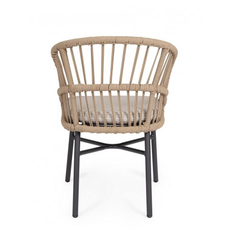 Bizzotto Krzesło Ogrodowe Odivelas        Beżowe