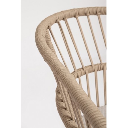 Bizzotto Krzesło Ogrodowe Odivelas        Beżowe