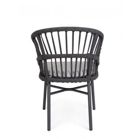 Bizzotto Krzesło Ogrodowe Odivelas        Czarne