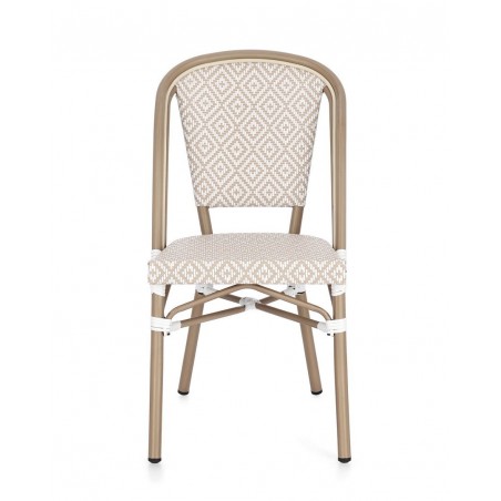 Bizzotto Krzesło Ogrodowe Silveira        Beżowe